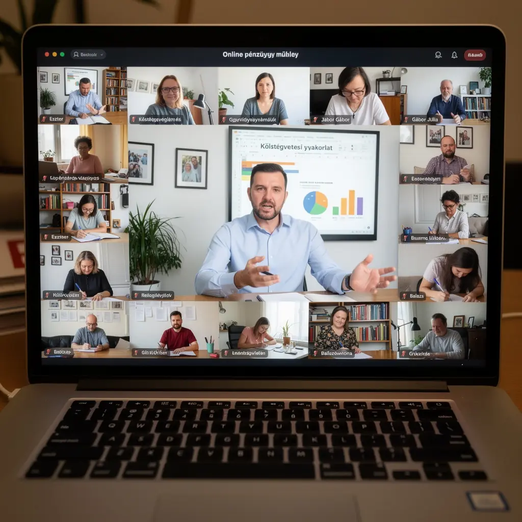 Személyes pénzügyi célok kitűzése táblázat segítségével.