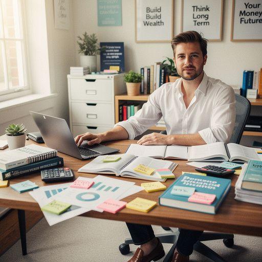 Havi pénzügyi tervezési szokások bemutatása egy nyitott naplóval és tollal.